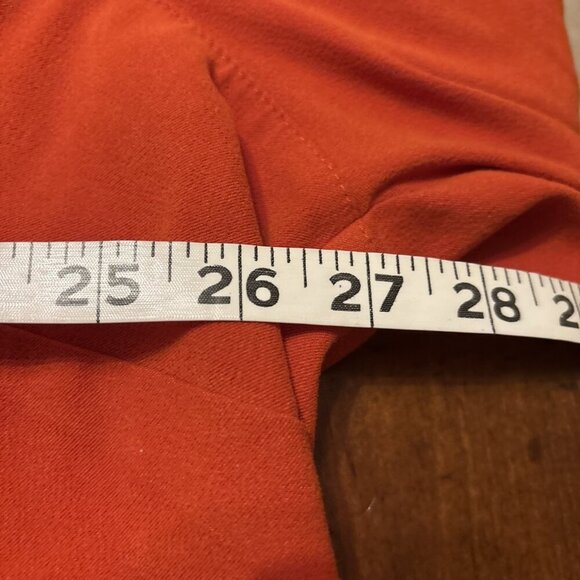 CJ Banks Orange Suade Light Jacket Size 3X - Picture 5 of 8